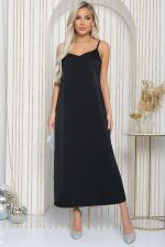 Платье комбинация Мэй (черное) НЬЮ П12214-2 LT Collection