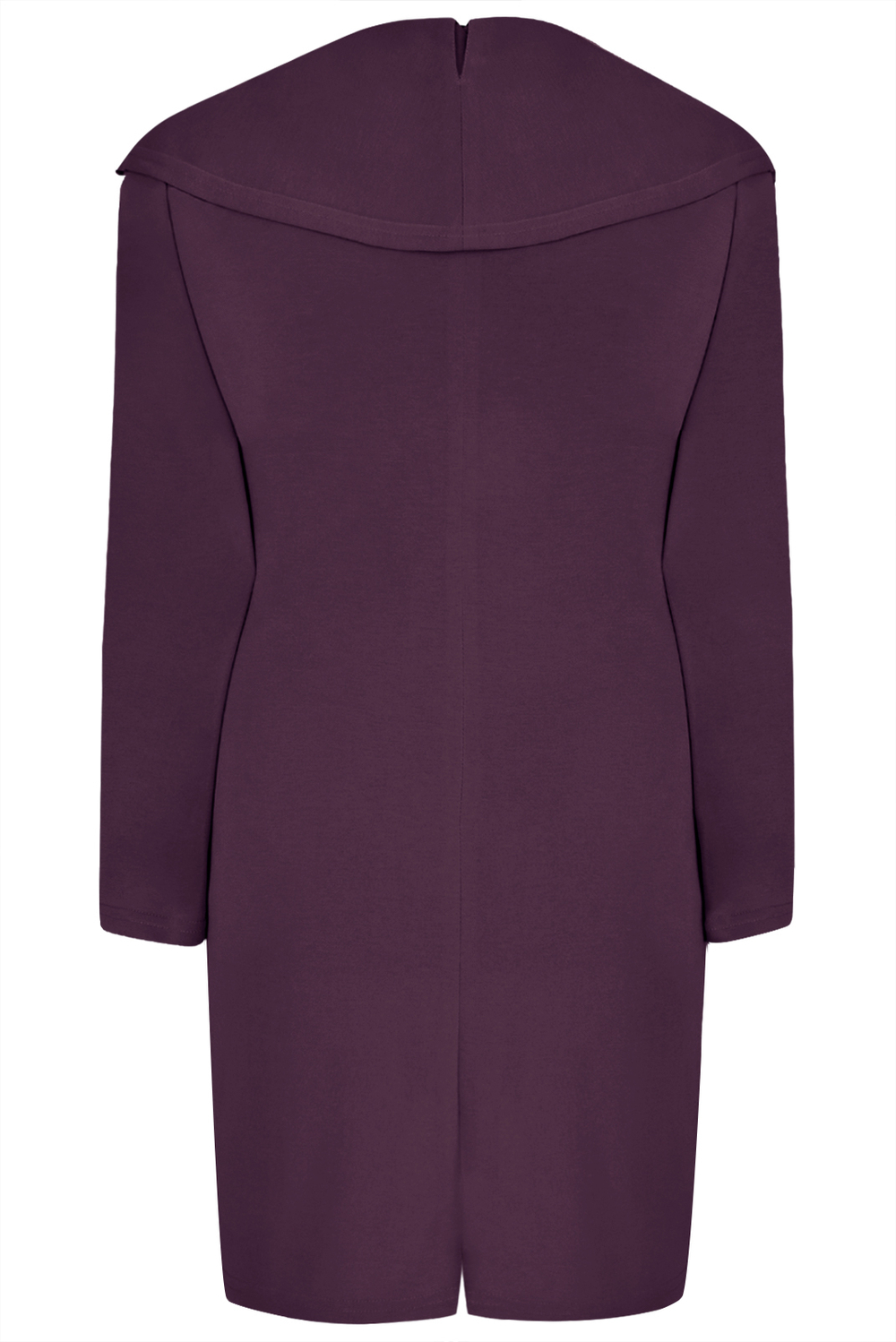Трикотажное платье 832А, фиолетовый #439Ф05832А