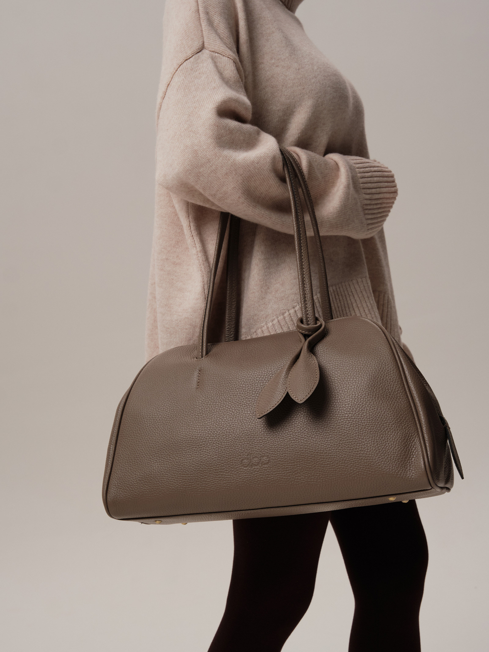 Кожаная сумка DBR 31338 таупе