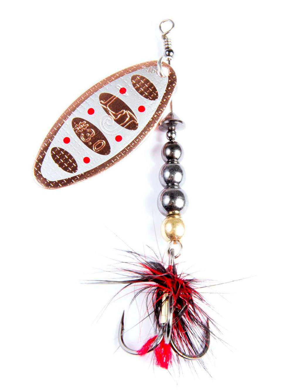 Блесна вращающаяся Lucky John SHELT BLADE 3.0г 010 в блистере