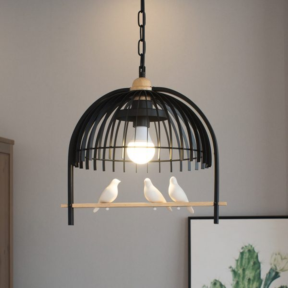 Подвесной светильник Home Light Астерия MMD-LED B013-1xE27 черный