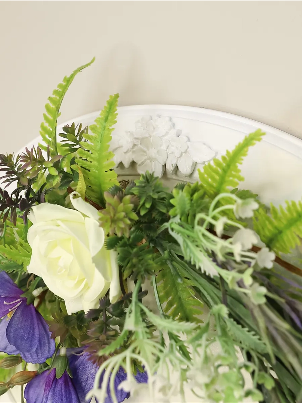 Панно с цветами для интерьера кухни