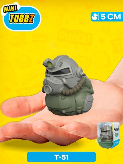 Фигурка-утка Tubbz Fallout T-51 (Mini)