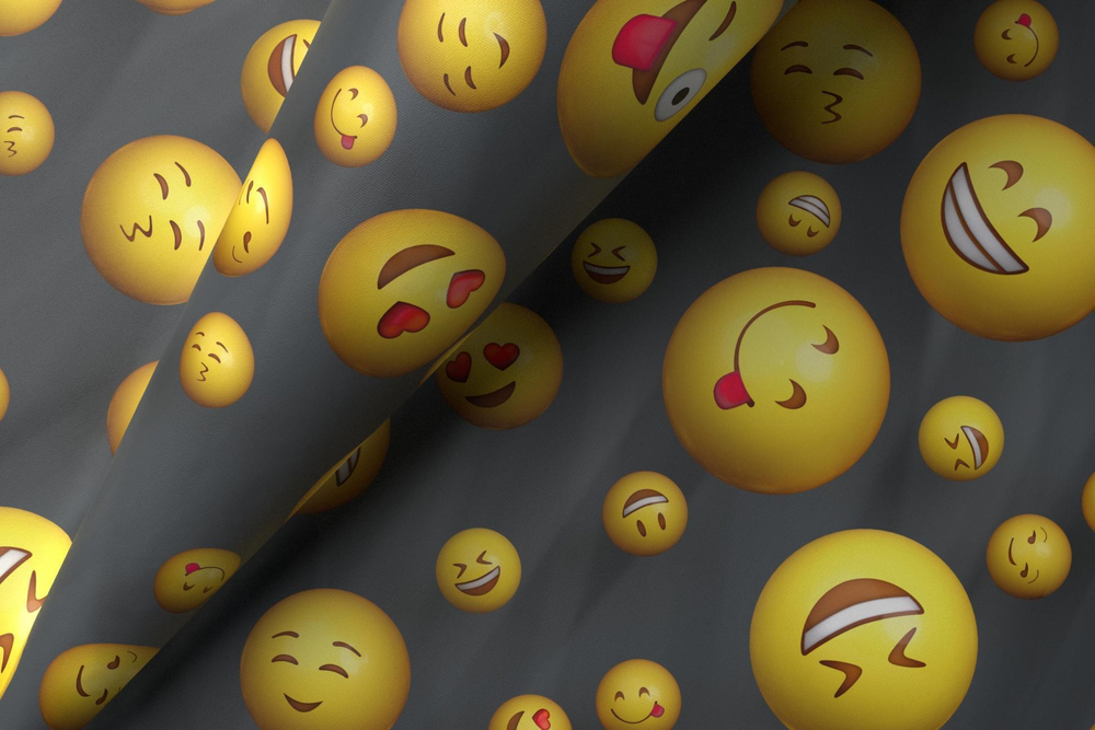 Микровелюр Smailiki 07 / Смайлики 07