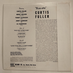 Винтажная виниловая пластинка LP Curtis Fuller Blues ette Five Spot After Dark (Japan 1977)