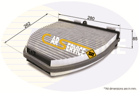 COMLINE - EKF176A-CML - Filter, cabin air