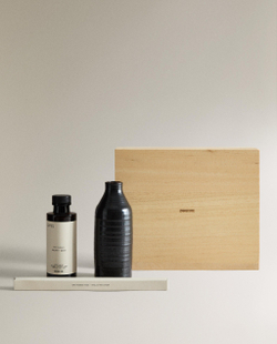 Zara Home Аромадиффузор Velvet Cuir 120 мл, тростниковые палочки микадо, аромат восточный древесный, Коричневый