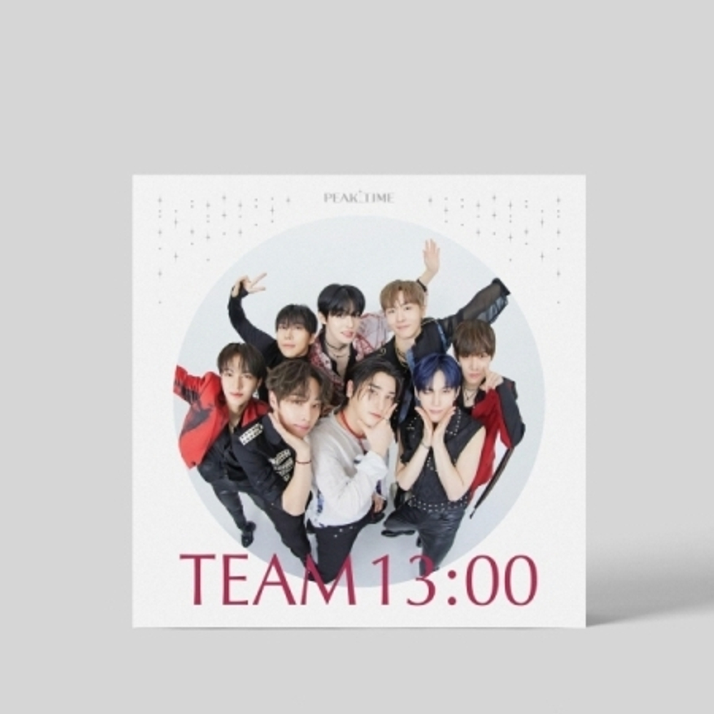 Альбом PEAKTIME TOP6 Ver. (2CD) TEAM 13:00 Version