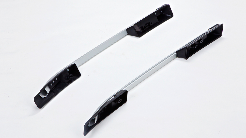 Рейлинги Can Otomotiv на крышу TOYOTA HILUX 2004-2015 (Falcon с поперечиной, Алюминий, Сверление кузова, серебристый) арт.TOHI.73.0013