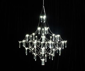 07881-80,02(05-21) Люстра димм. Галанта хром