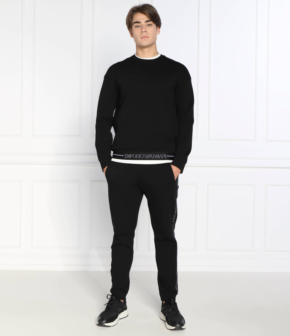 Худи Emporio Armani - черный(6L1MM4 1JHSZ)