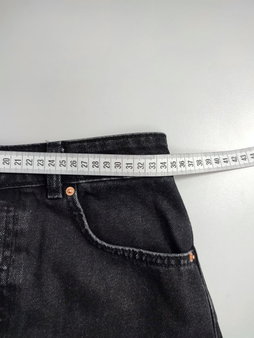 Юбка темная джинсовая 42-44 размер