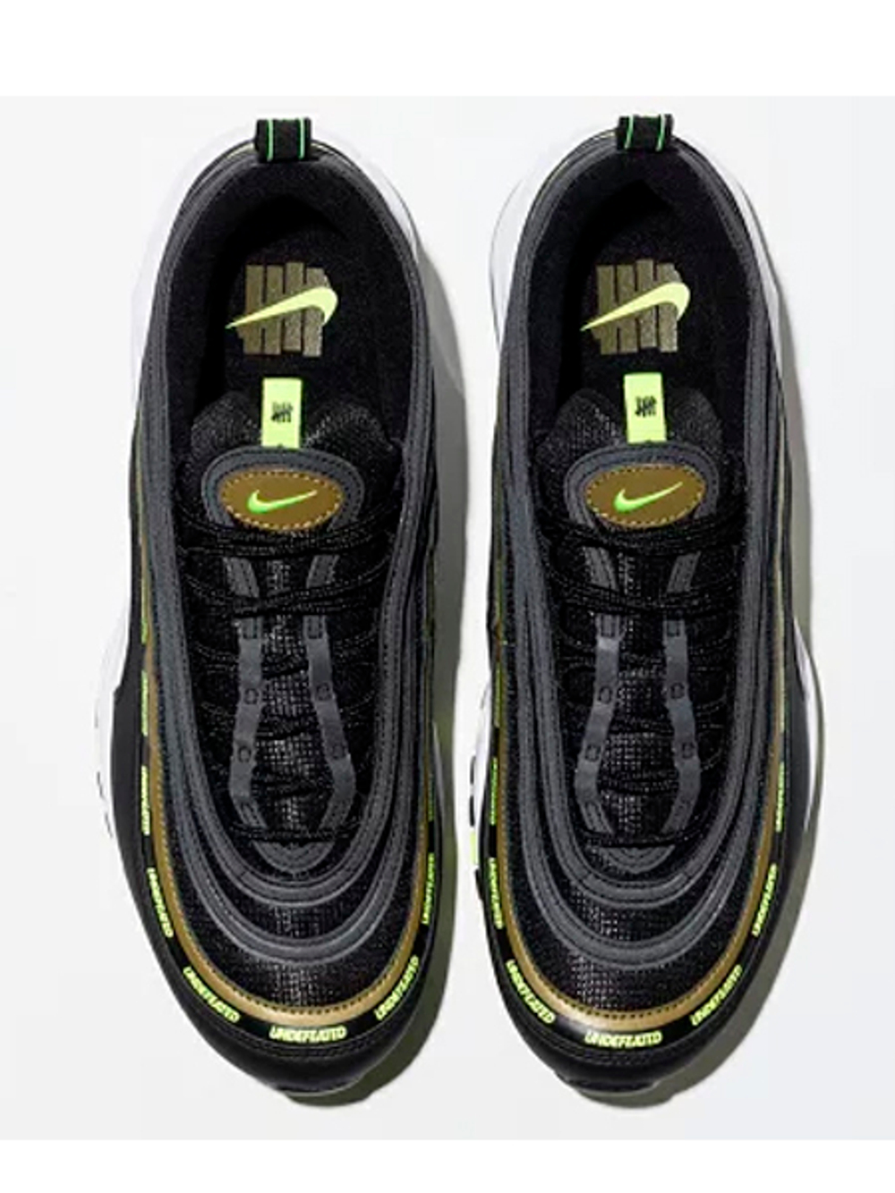 NIKE UNDEFEATED X AIR MAX 97 'BLACK VOLT"  DC4830-001