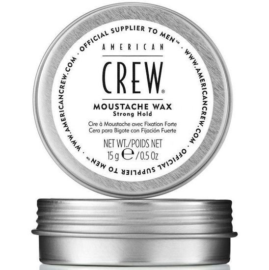 Стойкий воск для усов American Crew, сильной фиксации, Moustache Wax, 15гр