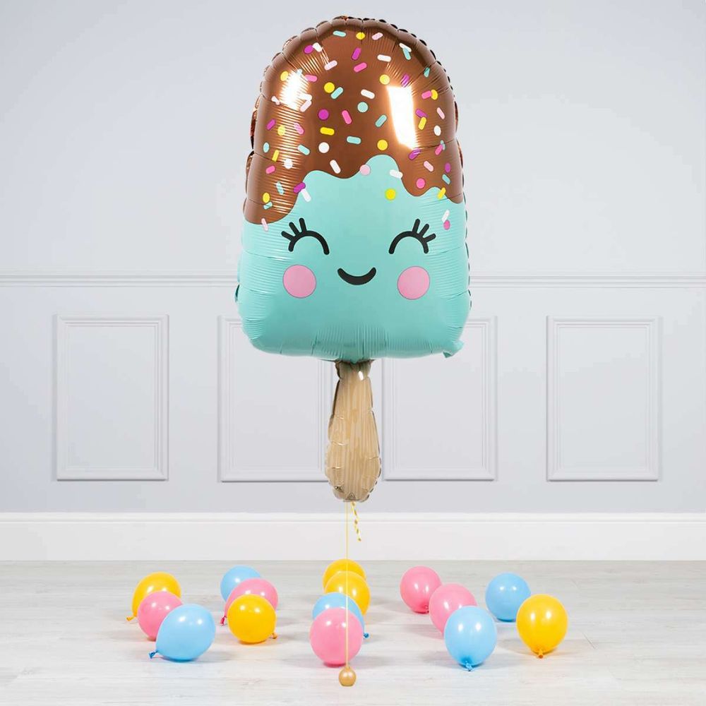 AN Шар фигура Мороженое Эскимо 17"/43CM W X 35"/88CM H (БГ-51)  Изображение6