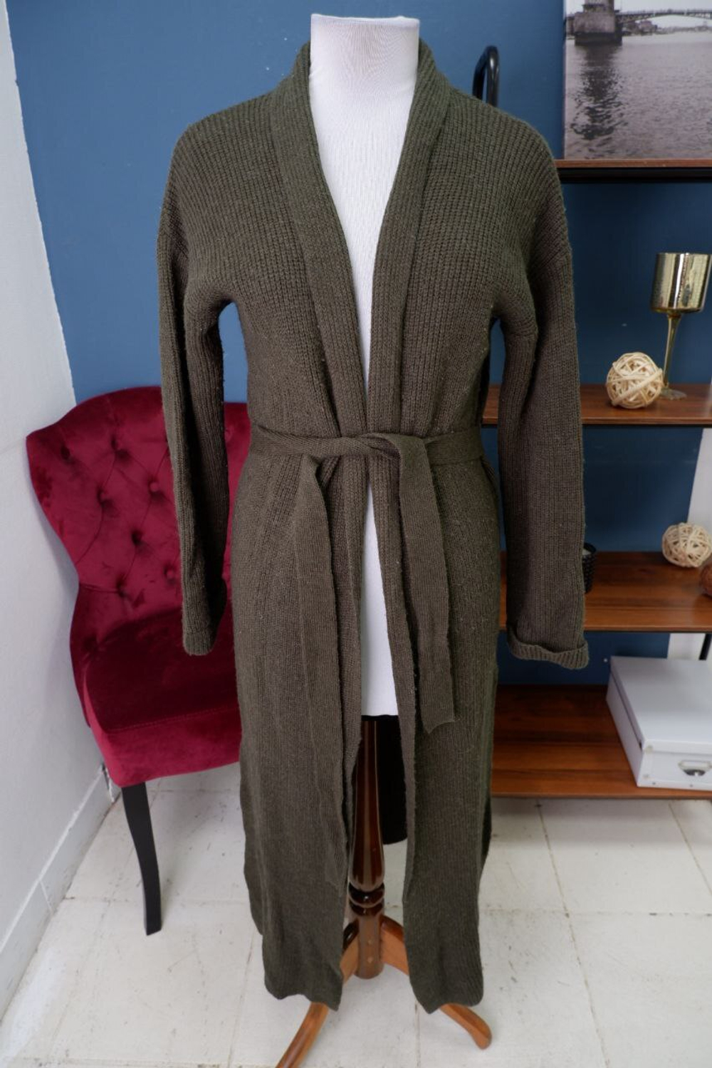 Кардиган темный 46-48 размер