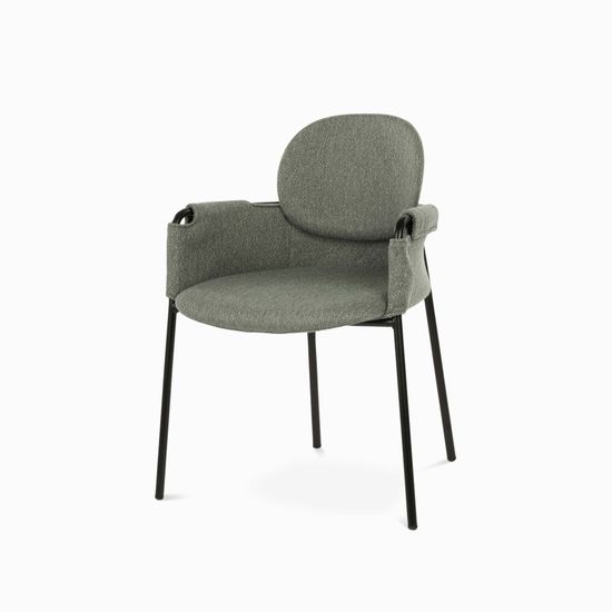 Стул Claudio Armт темно-серая ткань