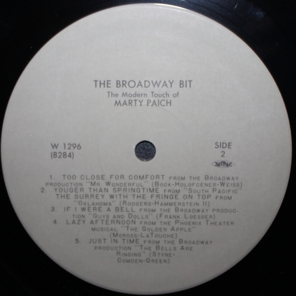 Marty Paich / The Modern Touch Of Marty Paich - The Broadway Bit (LP)