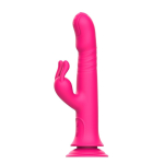 Вибратор кролик с возвратно-поступательным движением и ротацией 24,2 см