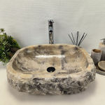 Раковина из оникса Erozy Grey EO-62176 59*48*15 0094