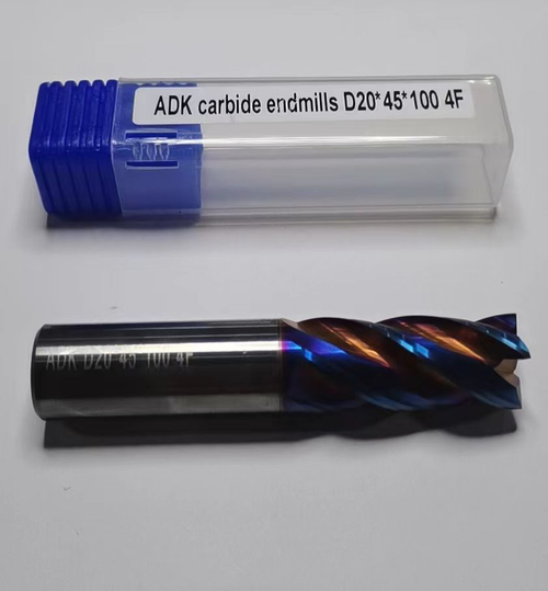 Фреза концевая тв.спл. φ20×45×100-Z4 AlCrN ADK390020   для групп  P-M-K-H