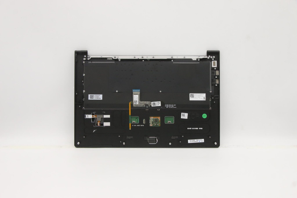 Верхняя панель с клавиатурой (топкейс) для ноутбука Lenovo Yoga 9-14ITL5. раскладка - русская, с подсветкой, черная (5CB0Z69783), оригинал