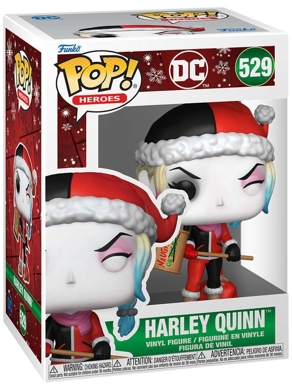 Фигурка Funko POP! Heroes DC Holiday '24 Harley Quinn (529) 80029