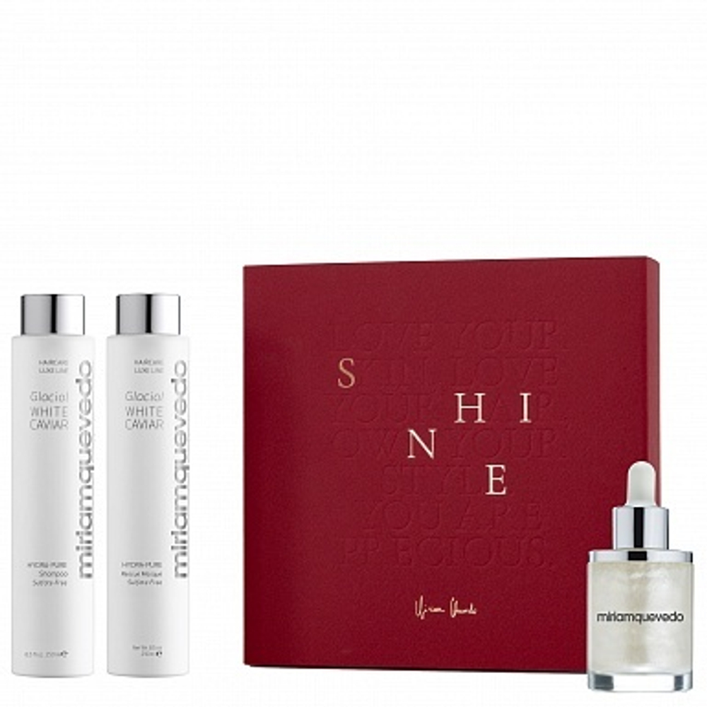 MIRIAMQUEVEDO GLACIAL WHITE HYDRA - PURE REJUVENATION HOLIDAY SET