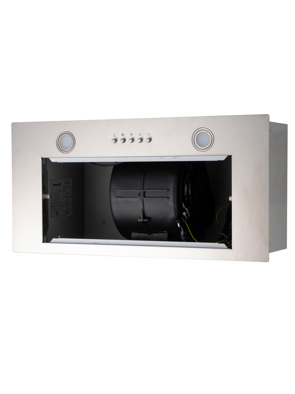 Вытяжка кухонная MACBI B-BOX 60 (INOX) нерж 1200 м3/ч