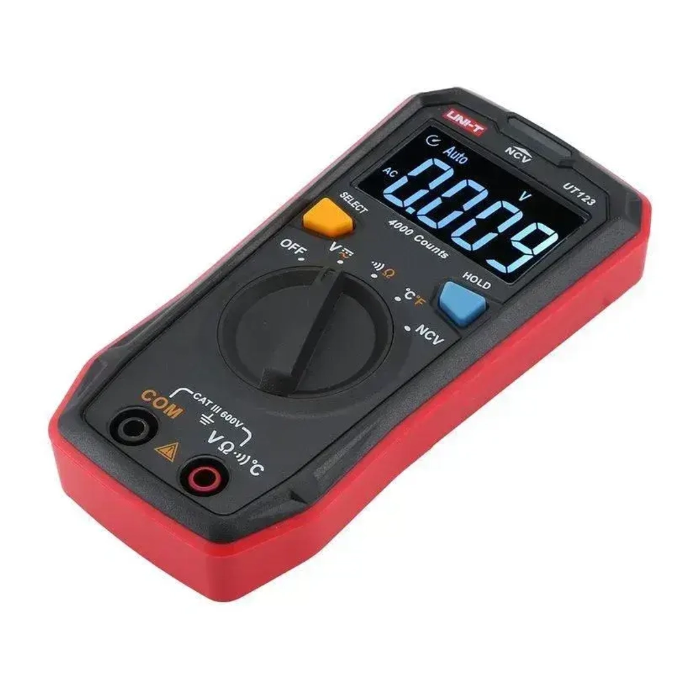 Мультиметр UT123 UNI-T автомат с поиском проводки температурой автоотключением инверсным дисплеем