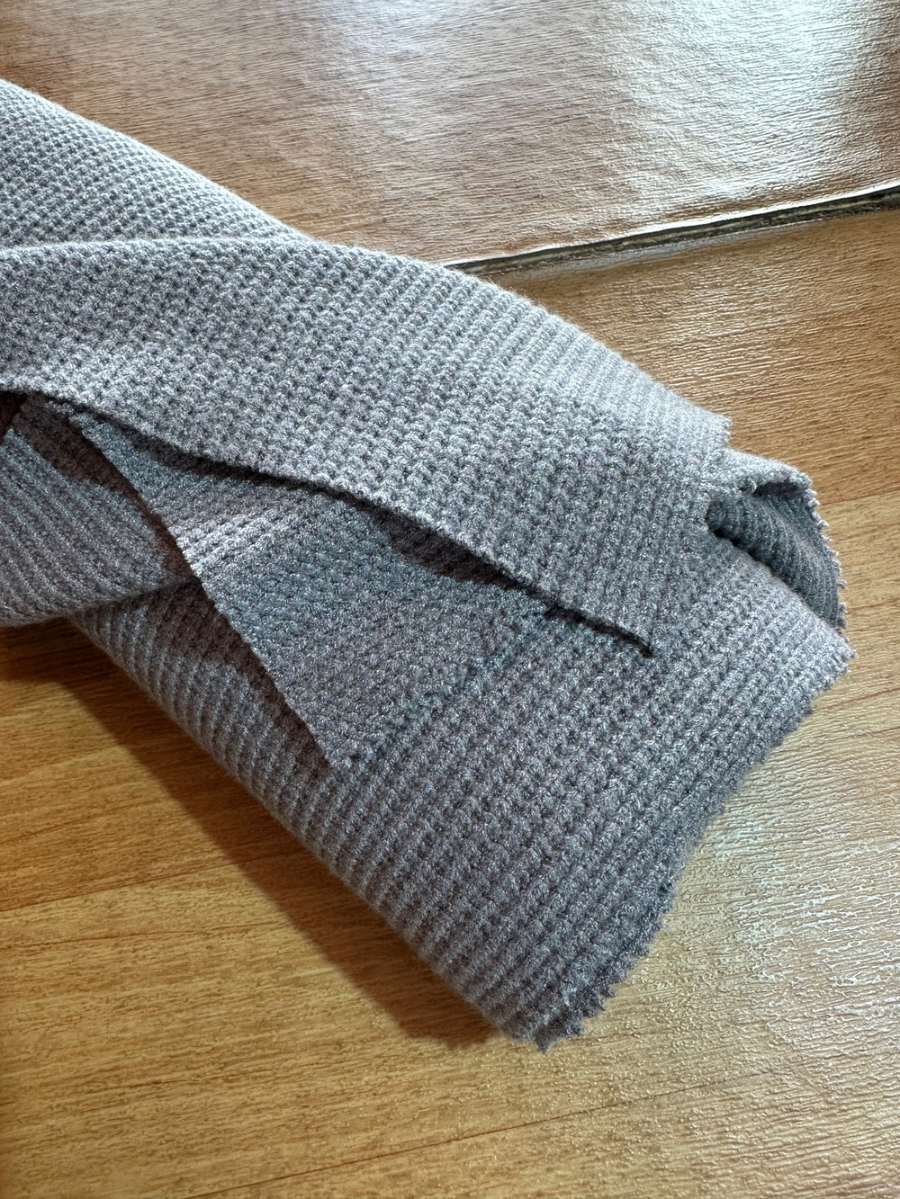 СЕРЫЙ - Ангора Английская вязка УЦЕНКА!