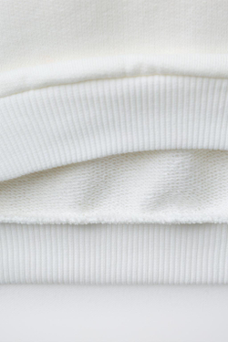 ZARA Х CASA LAWA ТОЛСТОВКА С ПРИНТОМ, ЖЕЛТОВАТО-БЕЛЫЙ