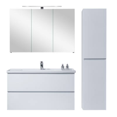 Мебель Orans BC-4023-1000 W основной шкаф, раковина, цвет:UV005 (1000x480x570)