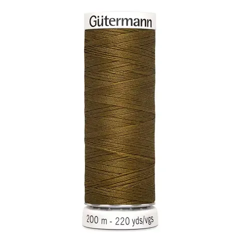 Нить Sew-All 200 м, Gutermann, 288 медная горчица