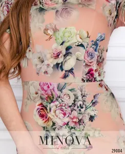 Платье 3116-пудра Minova