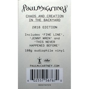 Paul McCartney / Chaos And Creation In The Backyard (LP)