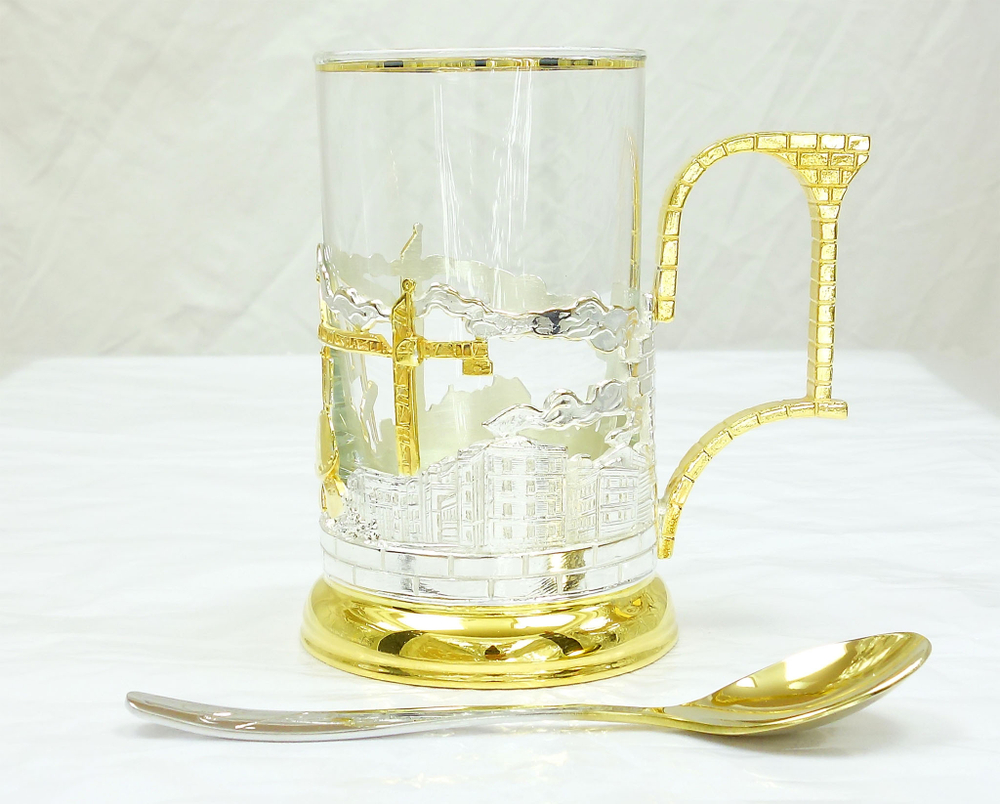 Подстаканник "Подарок строителю"