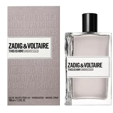 Энергичная мужская парфюмерия Zadig & Voltaire EDT 100 мл This is him! Undressed