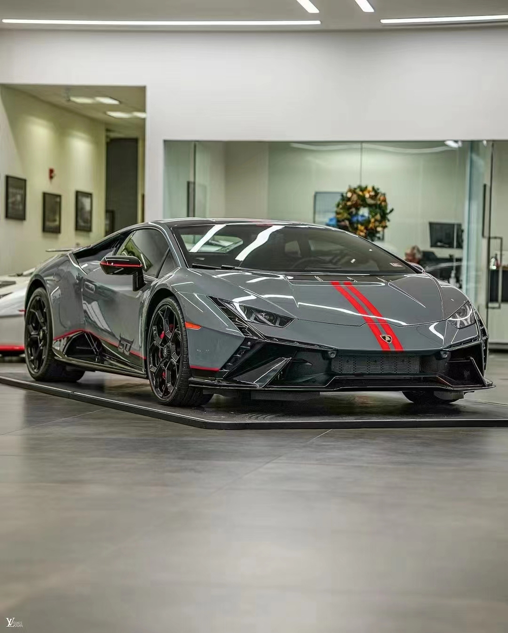 Передний бампер для Lamborghini Huracan Tecnica LP610 LP580 2014-2023 Ламборгини Хуракан