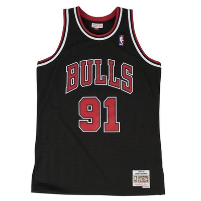 Футболка Mitchell & Ness NBA Swingman Jerseys Chicago Bulls - Dennis Rodman #91