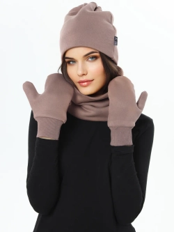 Рукавички-трансформеры из футера с начесом