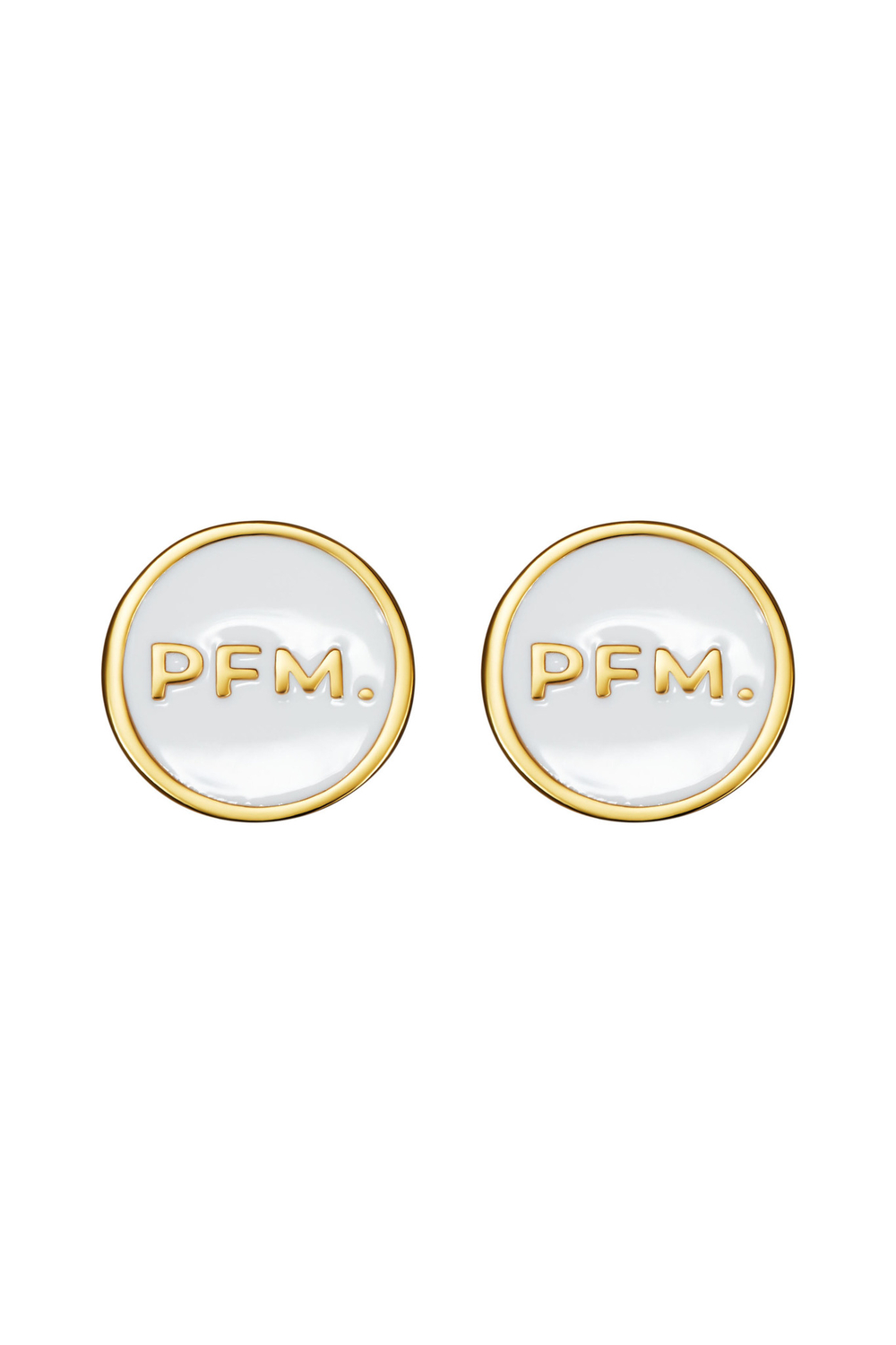 Серьги PFM.