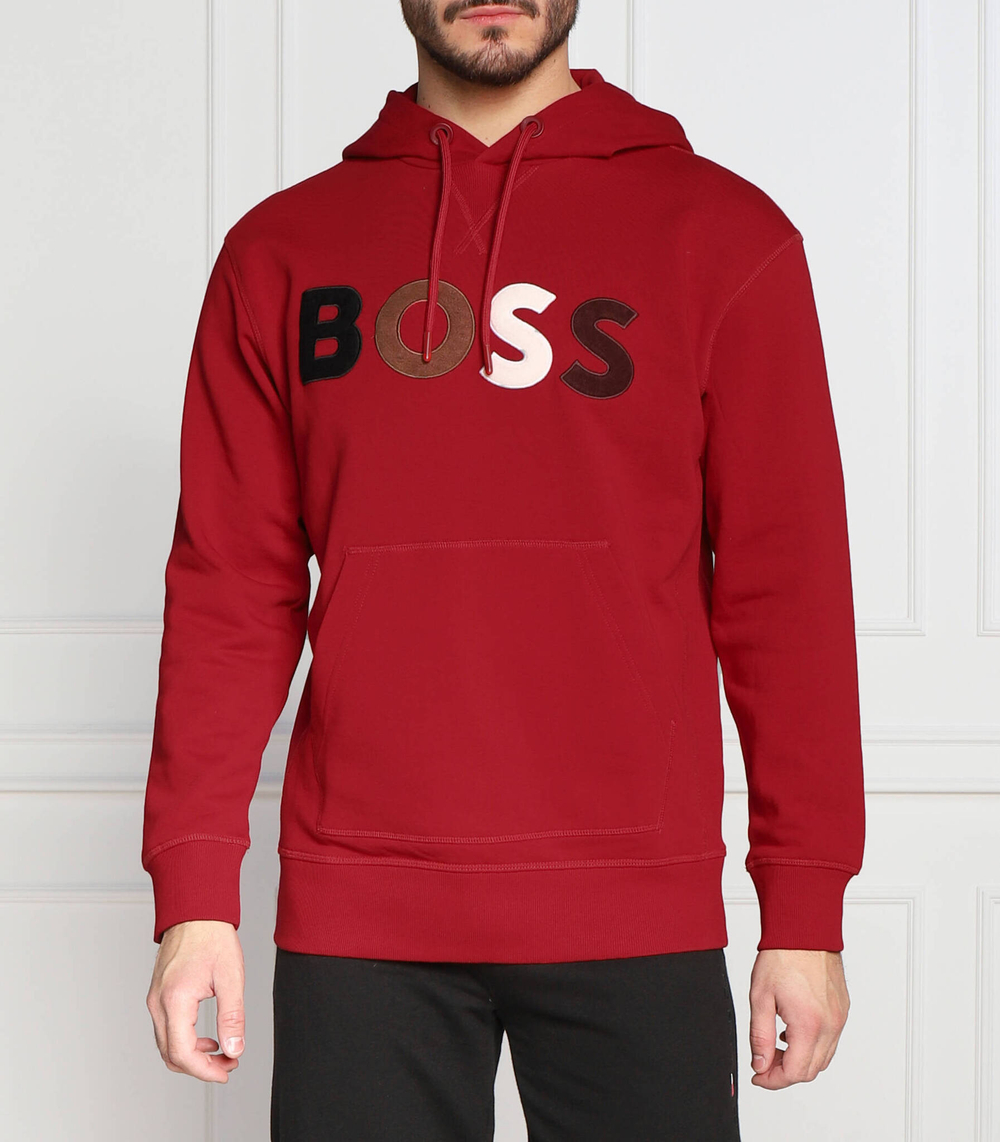 Худи wecolourfleece BOSS ORANGE - красный(50477047)