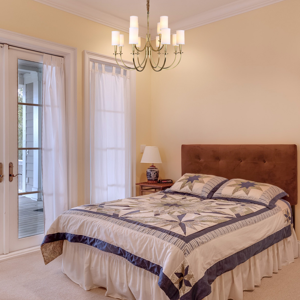 Люстра Cloyd LONSDALE C12 / Ø93 см - латунь (арт.10044)