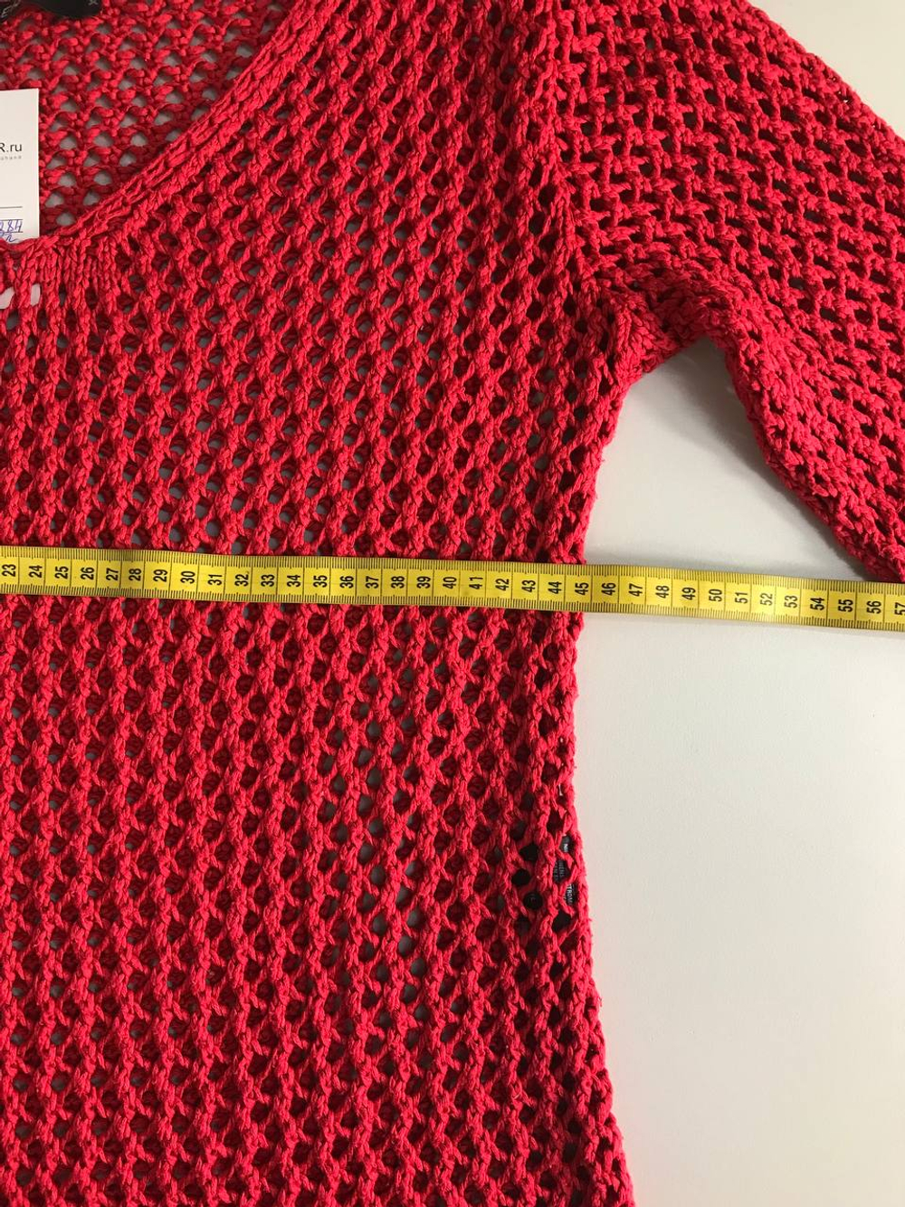 Джемпер для стильного образа, маркировка XL, визуально на 50 размер