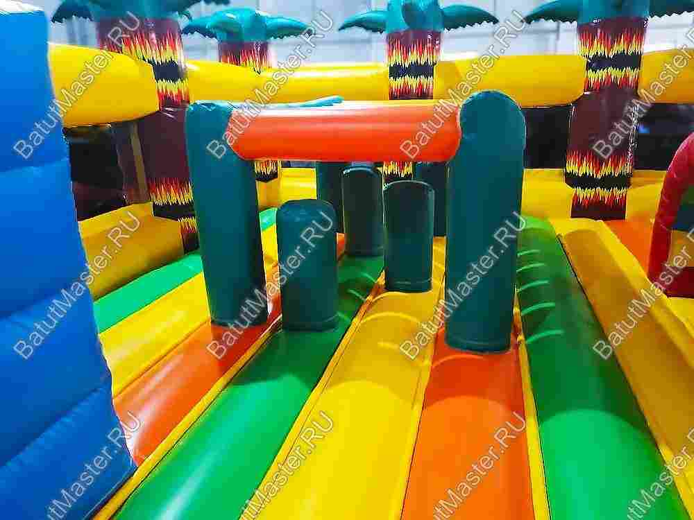 Коммерческий надувной батут Приключения динозавров