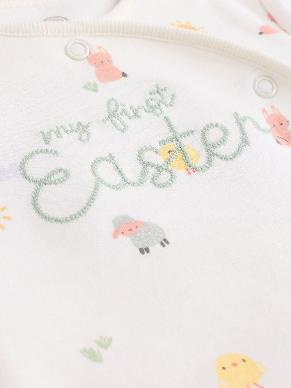 Комбинезон / Cлип для малышей Next E19-694, Молочный