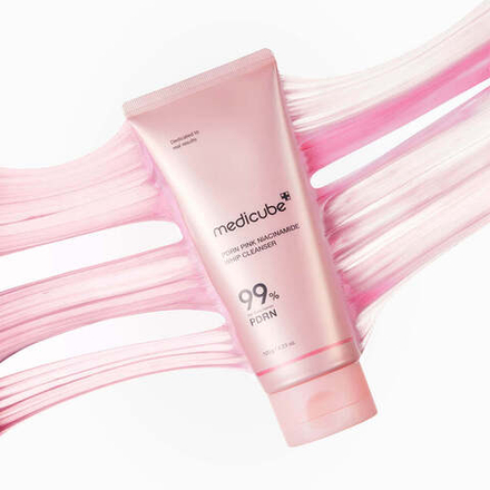 Пенка очищающая с ниацинамидом и PDRN | Medicube PDRN Pink Niacinamide Whip Cleanser 120g