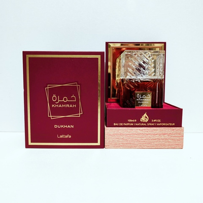 Khamrah Dukhan Lattafa парфюмерная вода для мужчин 100 мл