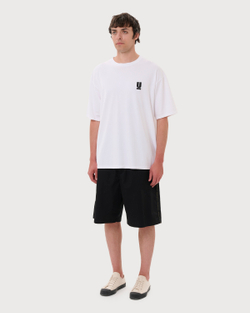 UNDERCOVER ФУТБОЛКА БЕЛАЯ БАЗОВАЯ ПРИНТ SMALL U